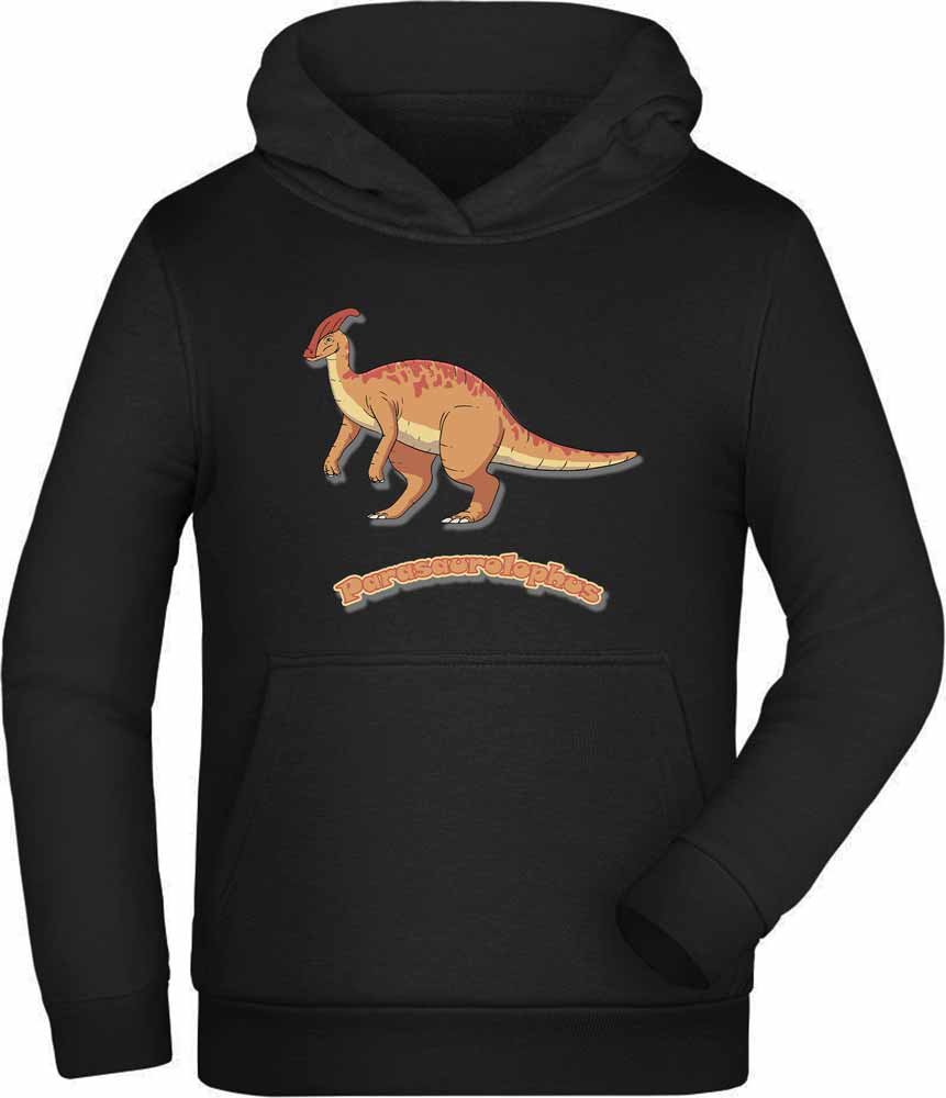 Hoodie Kids Hooded Sweatshirt - With Parasaurolophus i65